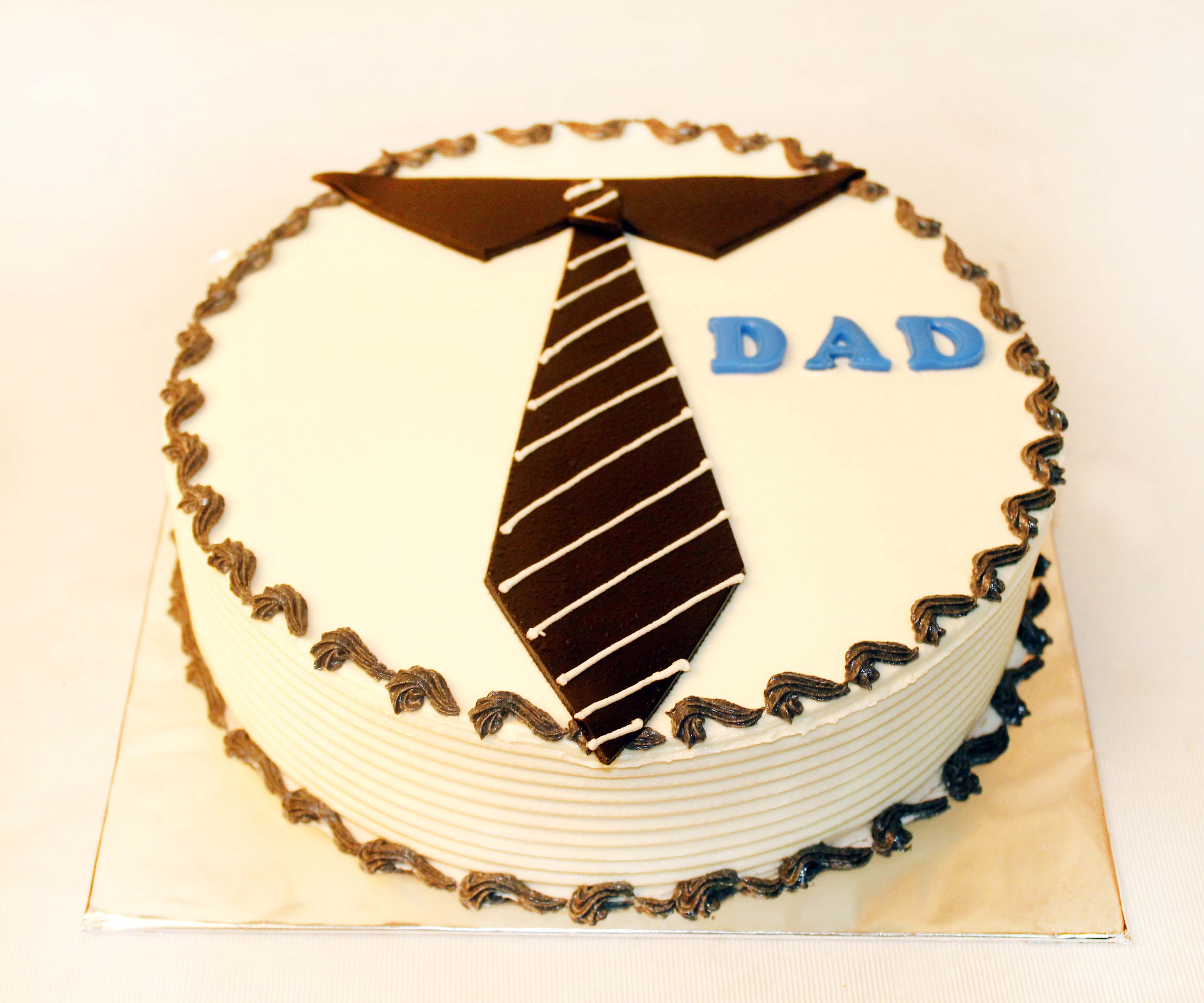 Father's day tie Cake 1 k.g butterscotch